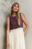 Serafina Maxi Dress in Plum