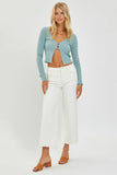 Gracie Crop Cream Jean