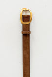 Jonas Asymmetrical Belt in Cognac