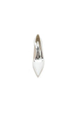 Simple Glitter Pointed Toe Slip on Wedding Shoes