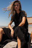 Amanda Tiered Dress in Black FINAL SALE