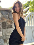 Ella Halter Dress in Black