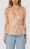 Halcyon Peplum Top