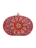 Womens All Over Crystals Sparkly Evening Clutch Bags