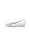 Womens Wedding Shoes Pointed Toe Low Heels with Rhinestone