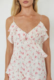 Poppy Floral Ruffle Maxi Dress