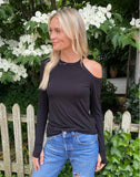 Jonnie Cutout Top Multiple Colors