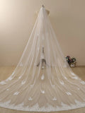 Starfish Lace Cathedral Veil Bridal Veil Wedding Veil