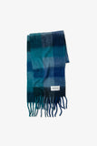 The Reykjavik Scarf Blue Check