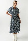 Zeke Floral Midi Dress
