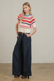 Waverly Knit Short Sleeve Sweater