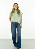 Reese Capped Sleeve Tee