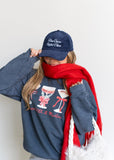 The Stockholm Scarf Crimson Red
