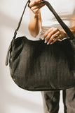 Toulouse Woven Tote in Black FINAL SALE