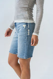 Danika Denim Bermuda Shorts
