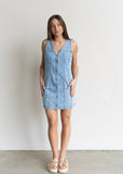Carmel Denim Mini Dress