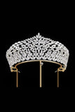 Vintage Zircon Wedding Crown