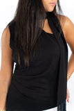 Ruby Asymmetrical Scarf Blouse