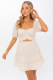 Mora Cutout Tie Back Dress