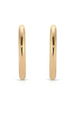 Large Thick Classic Hoops