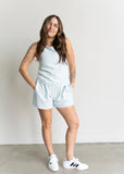 Piper Shirred Waist Shorts