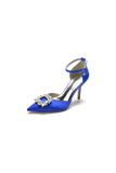 Pointed Toe Rhinestone Party Shoes