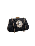 Womens Large Rhinestone Evening Clutch Bags