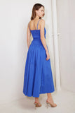 MOONLIGHT MIDI DRESS COBALT BLUE