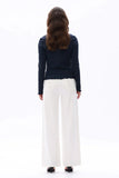 Winnie Lace Jeans White