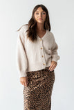 Markie Knit Cardigan in Cream