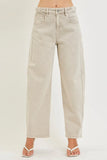 Camille Crop Barrel Jean