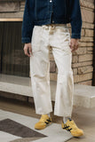 Jocelyn Barrel Jeans in Cream FINAL SALE