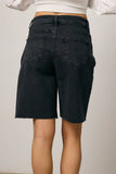 Lydia Bermuda Shorts in Black