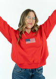 Liberty V Neck Sweatshirt