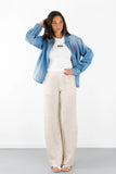 Carina Relaxed Wide Leg Linen Pant