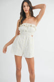 Dina Strapless Romper