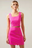 Ferris Scalloped Tank Top