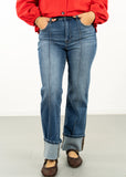 Maggie Ankle Cuffed Jeans