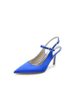 Simple Slingback Pointed Toe High Heels