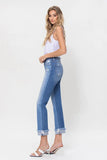 Angela High Rise Ankle Jean