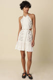 Elara Halter Mini Dress