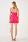 Mayven Ruffle Mini Dress