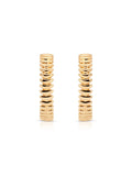 Large Metal Moderna Hoops
