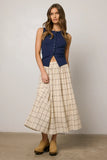 Sharon Plaid Maxi Skirt FINAL SALE
