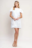 ALL THE RIGHT REASONS WHITE EYELET DRESS