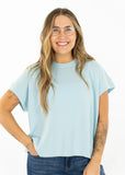 Reese Capped Sleeve Tee