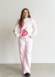 Larsen Straight Leg Jean Blush