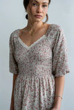 Darcey Smocked Maxi Dress