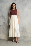 Serafina Maxi Dress in Marsala