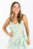 Candace Asymmetrical Ruffle Dress